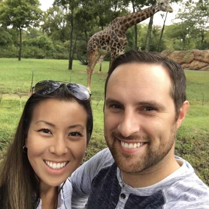 Tiffany and Brandon at Nashville TN zoo