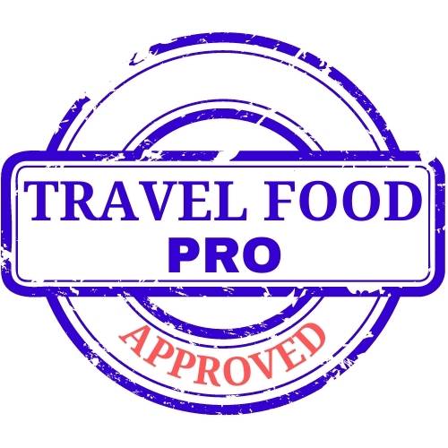 Travel Food Pro approved stamp