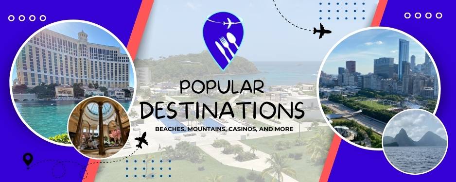 Popular Destinations by Travel Food Pro