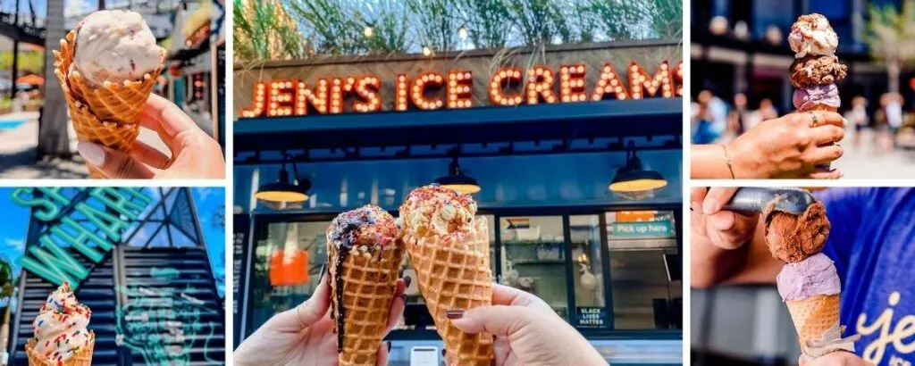 Jeni’s Splendid Ice Creams at Sparkman Wharf in Tampa Florida