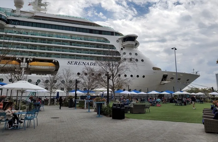 Sparkmans Wharf dining outdoor area